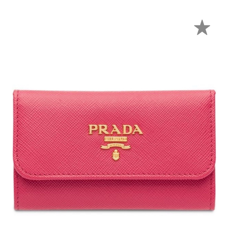 Pink Prada 6 Key Holder